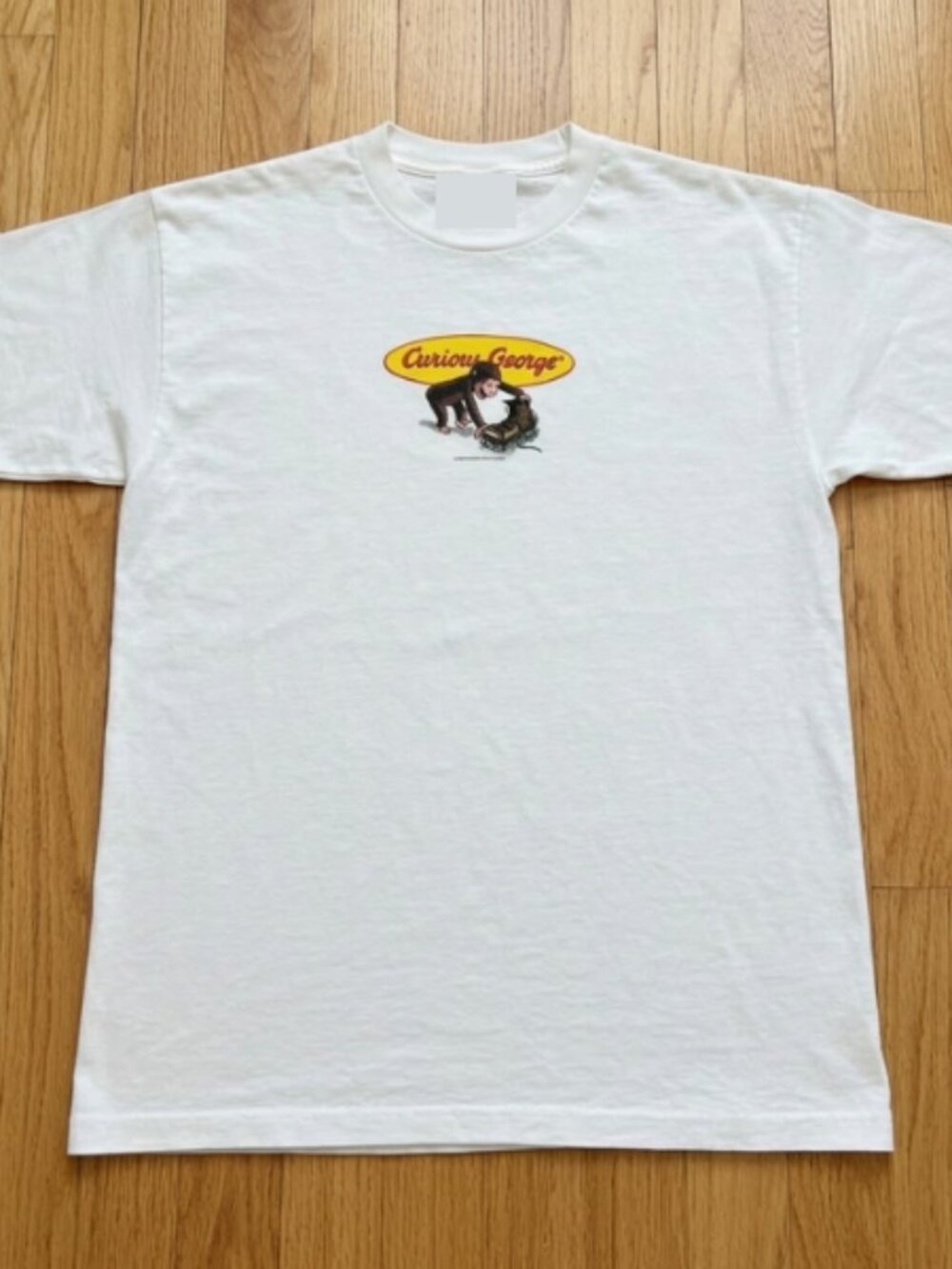 Crazy 1997 Curious George Comedy T-Shirt
